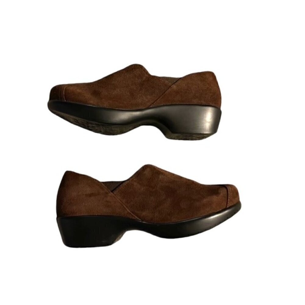 Dansko Arden Women Brown Suede Slip On Shoe 36